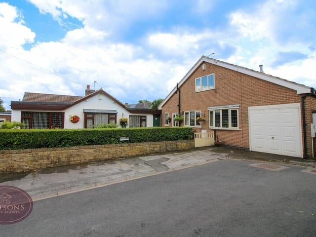 This detached, three-bedroom bungalow on Little Lane, Kimberley, complete with self-contained annexe (left), has a guide price of £375,000 to £400,000 with estate agents, Watsons.