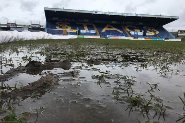 Stags v Swindon - rained off.