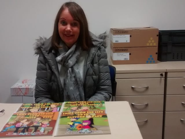 Mansfield Woodhouse children's author Jackie Yelland has written four books based on the adventures of Emma Eddie and Jack as they explore Clumber Park, Rufford Park, Sherwood Pines and Sherwood Forest. Pictured in 2017.