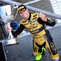 Kyle Ryde wins his third consecutive British Superbike Championship title at Brands Hatch.