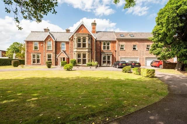 This nine-bedroom mansion-type property on Park Street, Worksop is on the market for £950,000 with Chesterfield-based estate agents Redbrik.