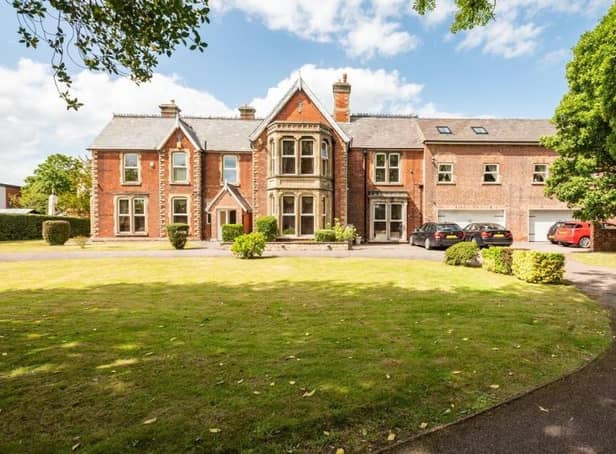 This nine-bedroom mansion-type property on Park Street, Worksop is on the market for £950,000 with Chesterfield-based estate agents Redbrik.