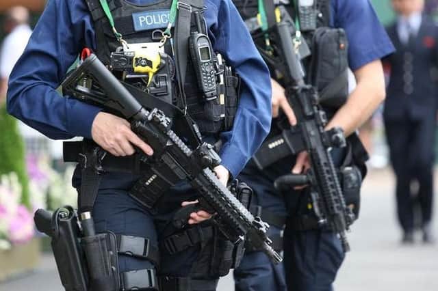 Armed police officers in Nottinghamshire were called out to 53 per cent fewer incidents in 2020/21 than the previous year.