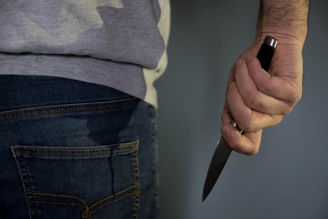 More than two in five repeat knife offenders in Nottinghamshire were spared an immediate jail sentence last year. Photo credit should read: Andrew Matthews/PA Wire