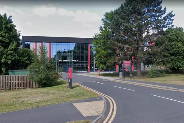 Nottingham Trent University's Mansfield University Centre.