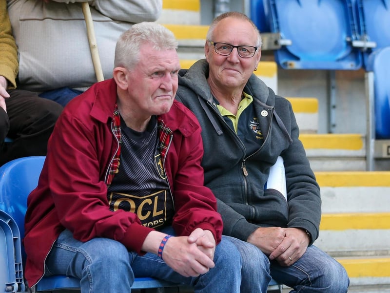 Stags fans at Colchester