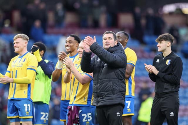 Mansfield Town ist stolz darauf, mit dem ersten Sieg gegen einen ...