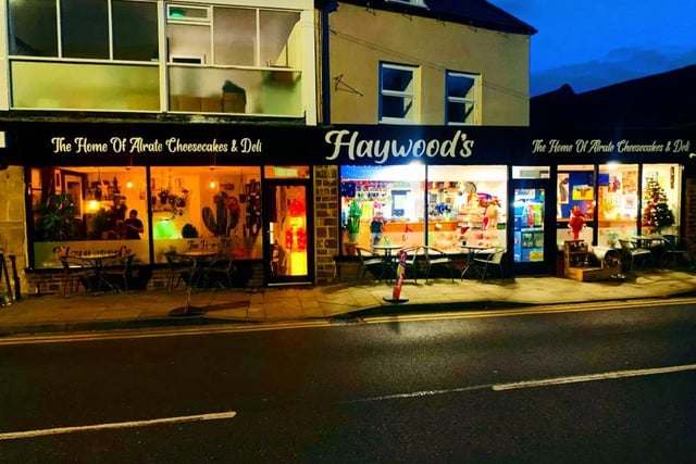 Haywood's is the home of Alrate Cheesecakes on High Street, Woodhouse, but also do a huge selection of baked cakes and treats, and was a popular choice for our readers
Call 01623 356088 to book.
