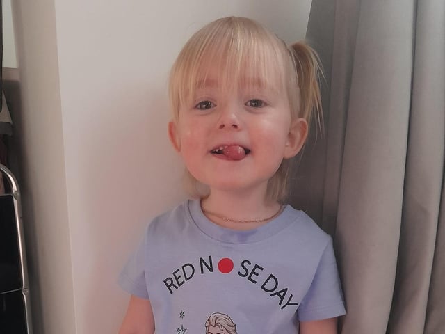Layla loved Red Nose Day.