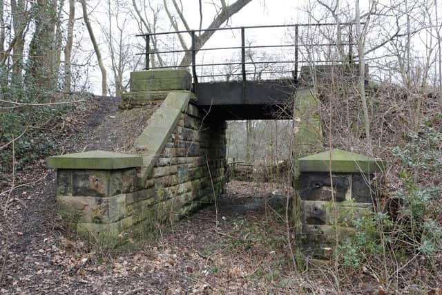 The Teversal Trails formed of former railway lines on the Nottinghamshire/Derbyshire border. Image by Alan Walker.