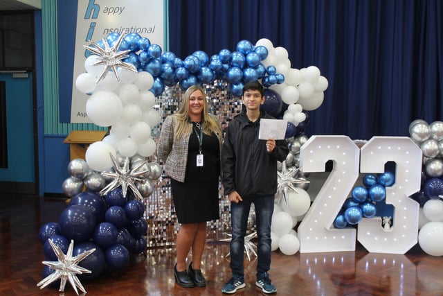 Manor Academy student Aadit Dharne achieved a distinction* in BTEC ICT, a grade B in A Level business studies and grade Cs in maths and physics. He has secured a place at Nottingham Trent University studying a business management, accounting and finance degree.