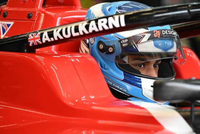 Aditya Kulkarni made strong progress at Spa.