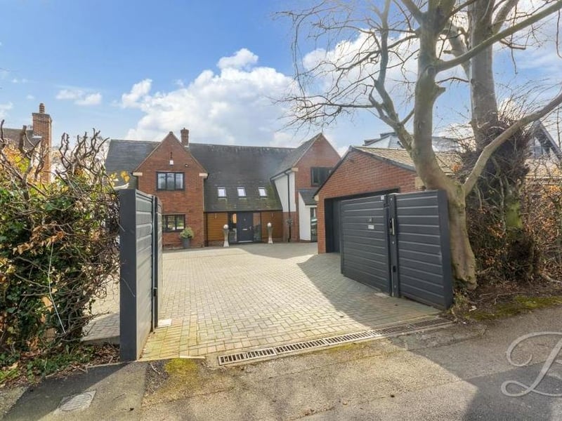 Offers of more than £750,000 are being invited by estate agents BuckleyBrown for this luxurious, five-bedroom house on Lichfield Lane in Mansfield. Step inside via our photo gallery.