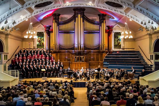 Eastwood Collieries' Male Voice Choir's spectacular centenary concert at the Albert Hall in Nottingham in late 2019, just before the Covid-19 pandemic brought to a halt to all performances.