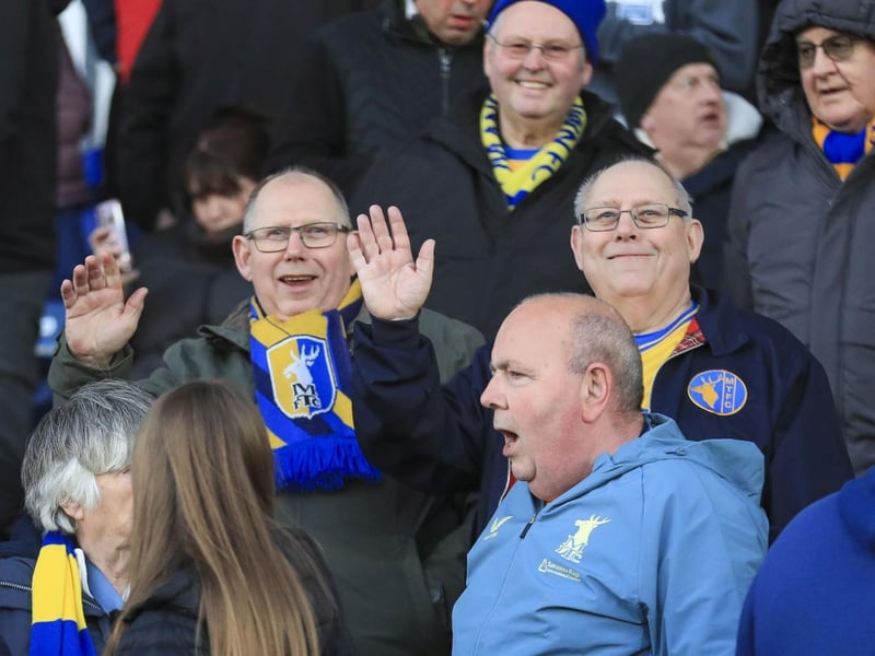 Battling Mansfield Town pushed Charlton hard before slipping to defeat.