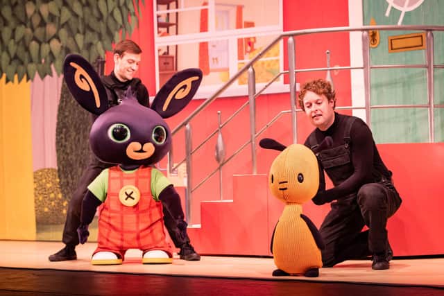 Bing (Vinnie Monachello) and Flop ( David Tudor). Photo: Mark Senior