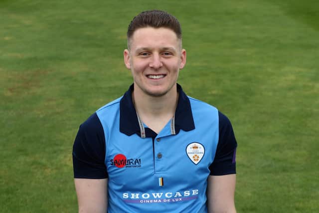 Tom Wood hit 63 not out to guide Derbyshire to victory. (Photo by David Rogers/Getty Images)