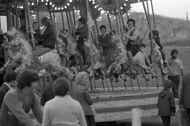 The fairground rides were a big hit
