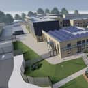 An artists' impression of the planned new Ravensdale Special School in Mansfield. Photo: Other