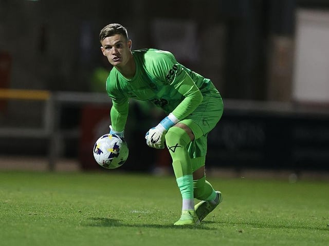 The 6ft 5 goalkeeper has enjoyed an impressive season between the sticks for promotion-chasing Lincoln. His commanding presence around the box and shot-stopping skills have helped the Imps keep things tight at the back.