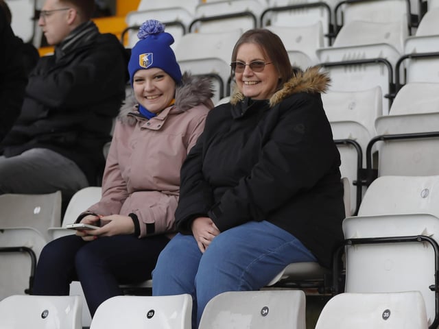 Mansfield Town progressed in the FA Cup thanks to Stephen McLaughlin's second half goal