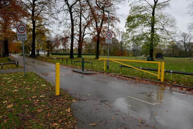 Sutton Lawn park where a good Samaritan came to the aid of this 80-year-old letter-writer.
