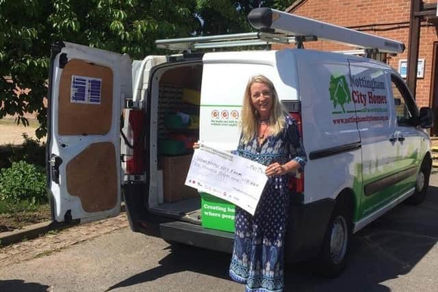Nina Dauban, chief executive of Nottinghamshire Community Foundation