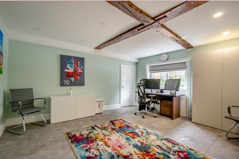 Work from home? No problem! There's plenty of space for all your office needs in this house