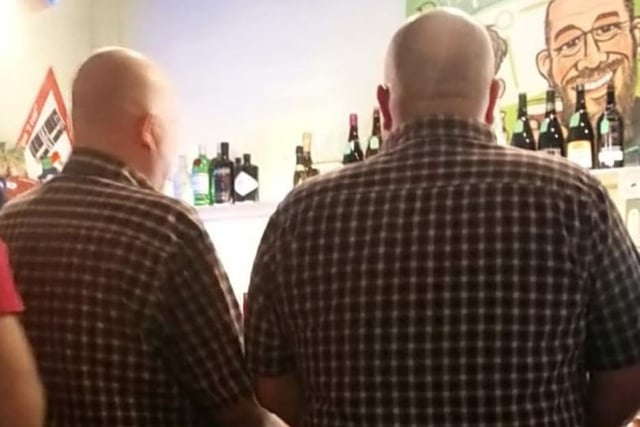 Seeing double? A glitch in the matrix in the Doncaster Brewery and Tap during 2019.  Sent in by Paul Tonkinson.
