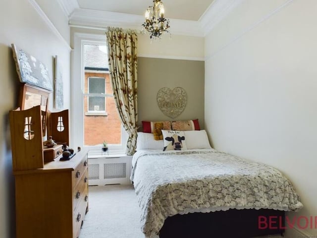 The fifth and last of the bedrooms is the smallest, but there is still plenty of space for a double bed. The sash window faces the side of the property.
