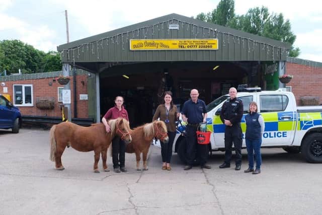 Rural crime and wildlife officers have been armed with new equipment to enhance animal welfare and public safety. Image: Nottinghamshire Police.