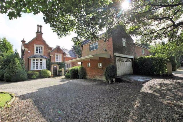 This four-bedroom detached home on D'urton Lane, Broughton, Preston, set in about 1.4 acres of grounds and complete with a pool, is on the market for £1,300,000 with Dewhurst Homes.