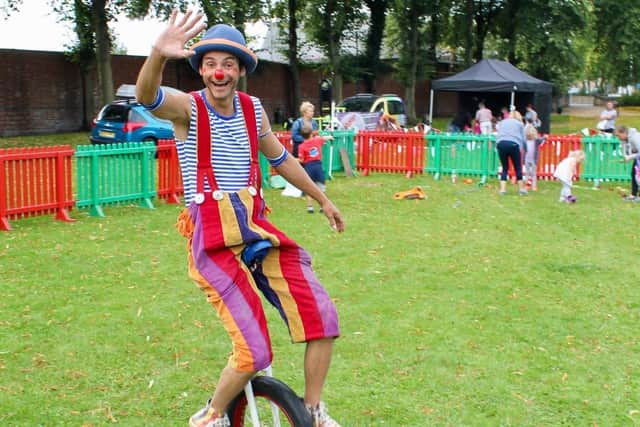 Expect circus entertainment at the festival on August 5