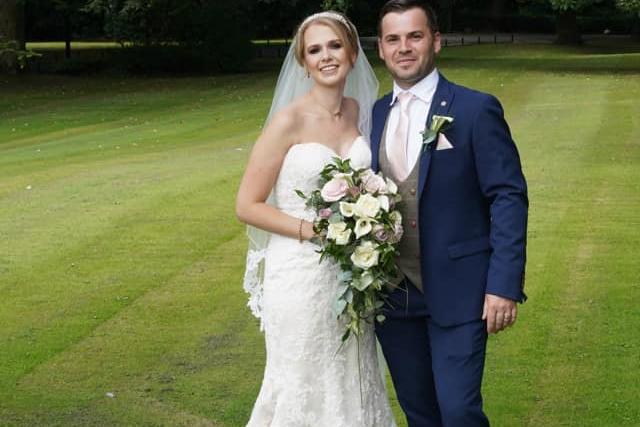 Georgina Moseley, said: "Christopher and I got married on the 1st August 2020 at East Lodge. Thanks to a change in the rules the day before the wedding we had 30 day guests and only six people for the reception. However we couldn’t have asked for a better day."