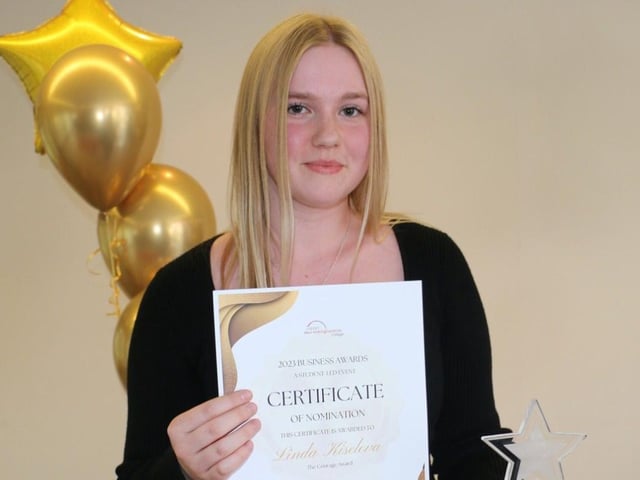 Linda Kiselova was the winner of the courage award.