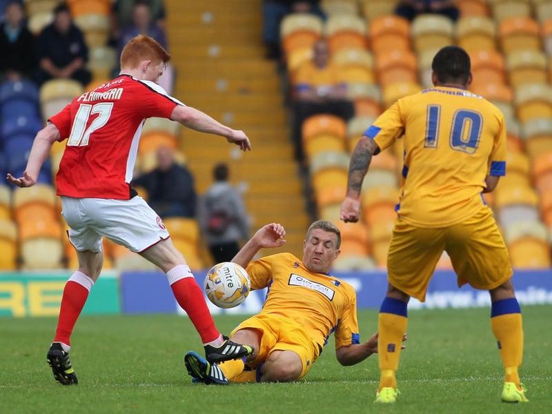 Heslop had one season at Mansfield before spells with sides including York and Scarborough. He's now at Bridlington Town.