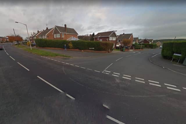The junction of Westfield Lane and Chester Street, Mansfield.