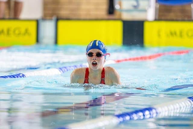 Mansfield swimmers raised lots of money towards new electronic timing equipment.