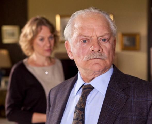 Sir David Jason was pictured on set of Open All Hours while the series was being filmed in Doncaster. The popular program initially ran 4 seasons between 1976-1985 and then restarted in 2013.