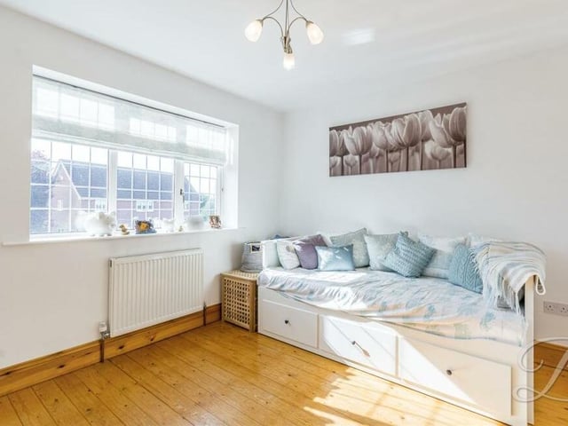 Like all the bedrooms, the fourth and final one also includes a fitted wardrobe.