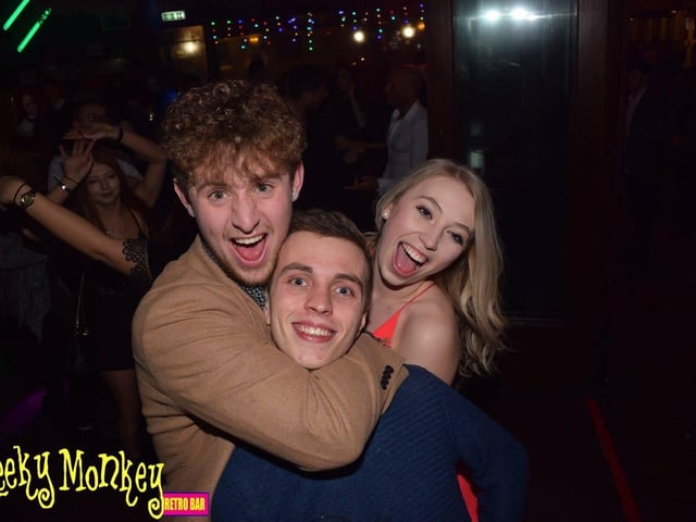 A head lock or a hug?!