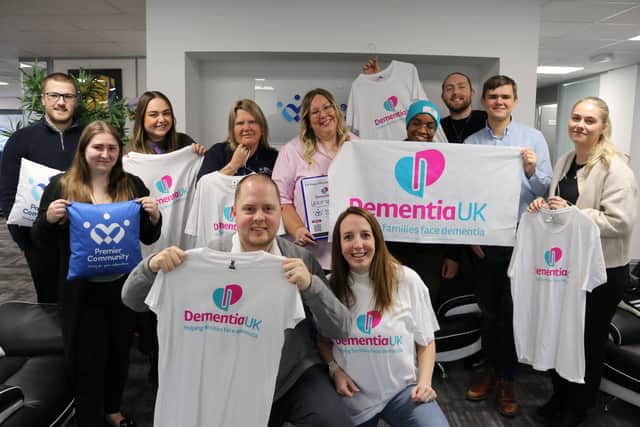 Premier Community's Head Office team are ready to support Dementia UK
