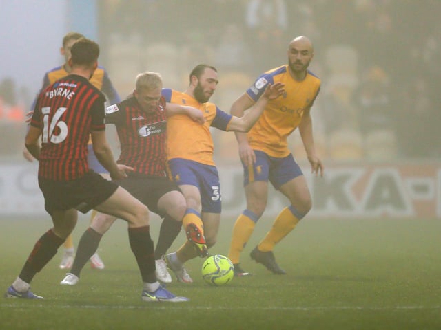 HARTLEPOOL UNITED A
Hartlepool certainly gave Stags a fright on Boxing Day when they took a 2-0 lead in the swirling fog at the One Call Stadium.
But Stags hit back to win it and can do it again tonight.
Pools have had some decent results on the road recently – particularly an eye-catching 3-2 win at Newport County.
But they have only won one of their last seven home leagues games and were beaten 2-0 at Northampton Town last weekend.
VERDICT: STAGS WIN