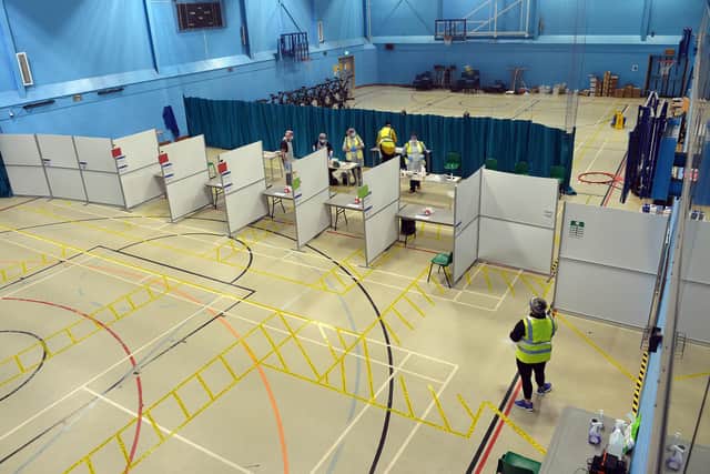 Rapid community testing for those without symptoms is also available at Oak Tree Leisure Centre.