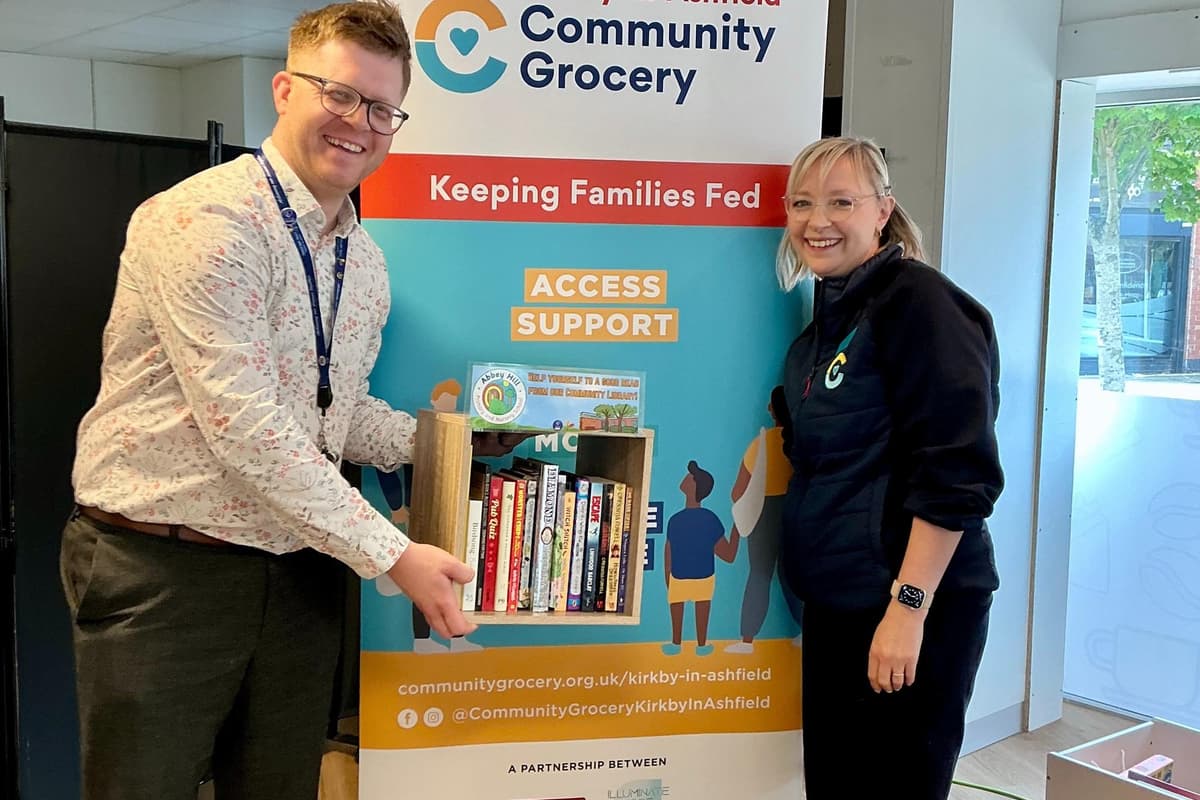 Pupils at Kirkby school install mini libraries across the community as ...