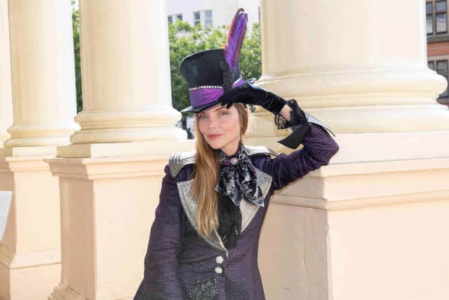 Samantha Womack, as Mrs Blunderbore