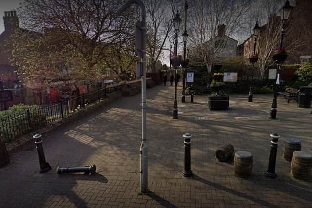 Residents are invited to lay floral tributes in Toll Bar Square.