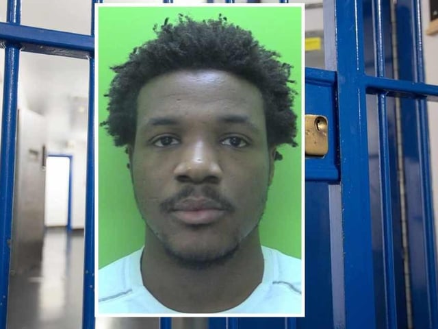 Tiron Desuza, 26, of Watnall Road, Hucknall, pleaded guilty to possession of a firearm and possession of ammunition. He was jailed for a total of seven years and two months. (Picture: Nottinghamshire Police.)