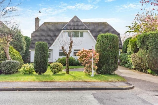 Returning to the front of the house, you can see a charming garden, mainly laid to lawn but also featuring mature shrubs and trees. A driveway, with turning point, provides off-street parking space and leads to an integral, single garage with a remote-controlled, electric up-and-over door.