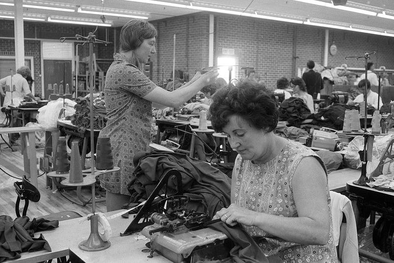 The new Kirkby Meridian factory in the seventies.